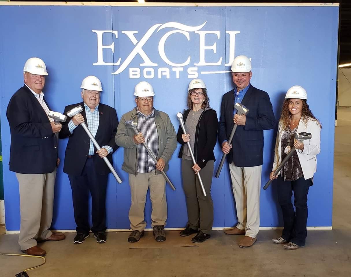 Boat company, local officials unite to mark ‘Excel’lent day
