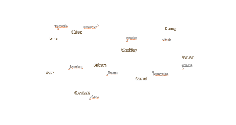 Couonuty and Seat Names